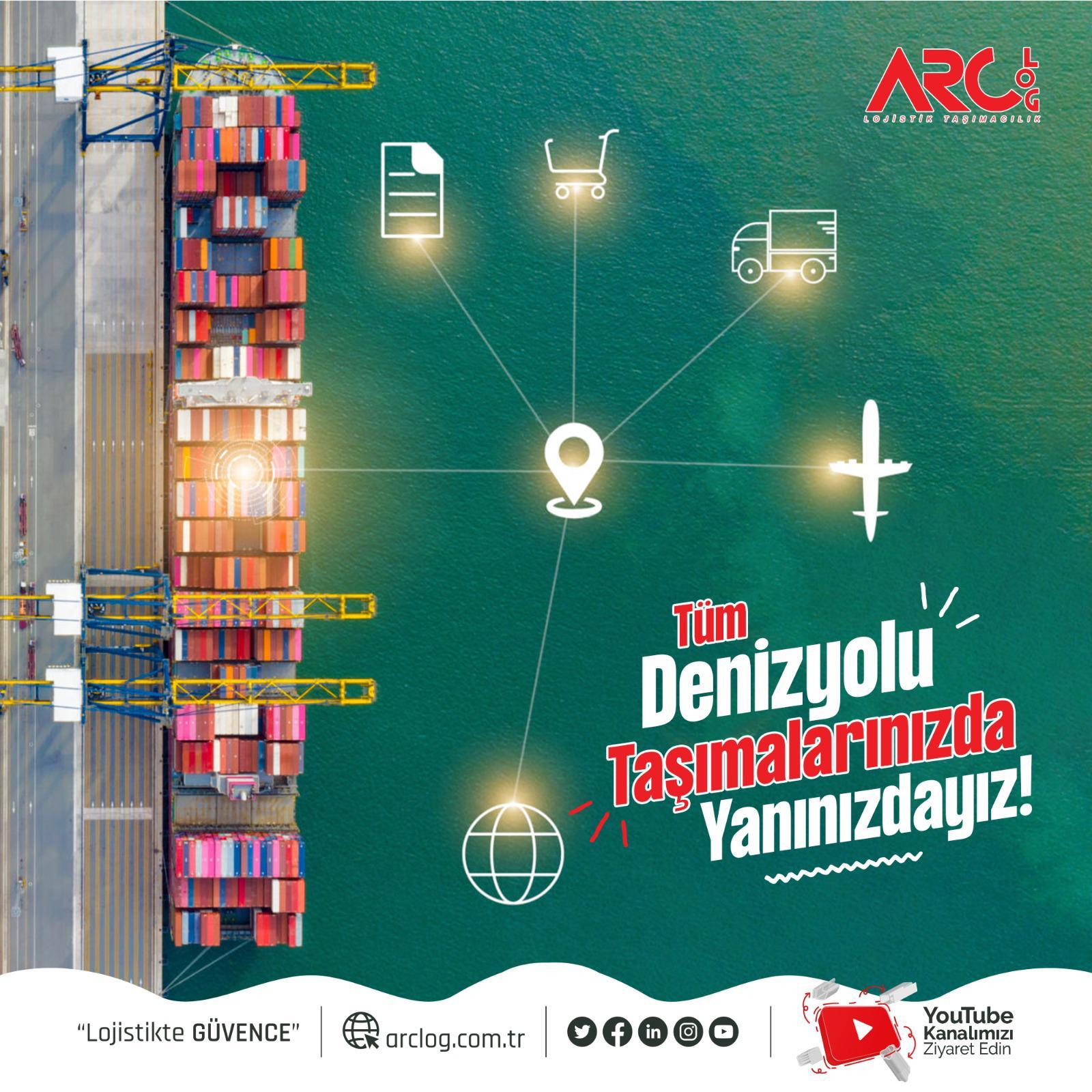 Tüm Denizyolu Taşımacılığında Yanınızdayız