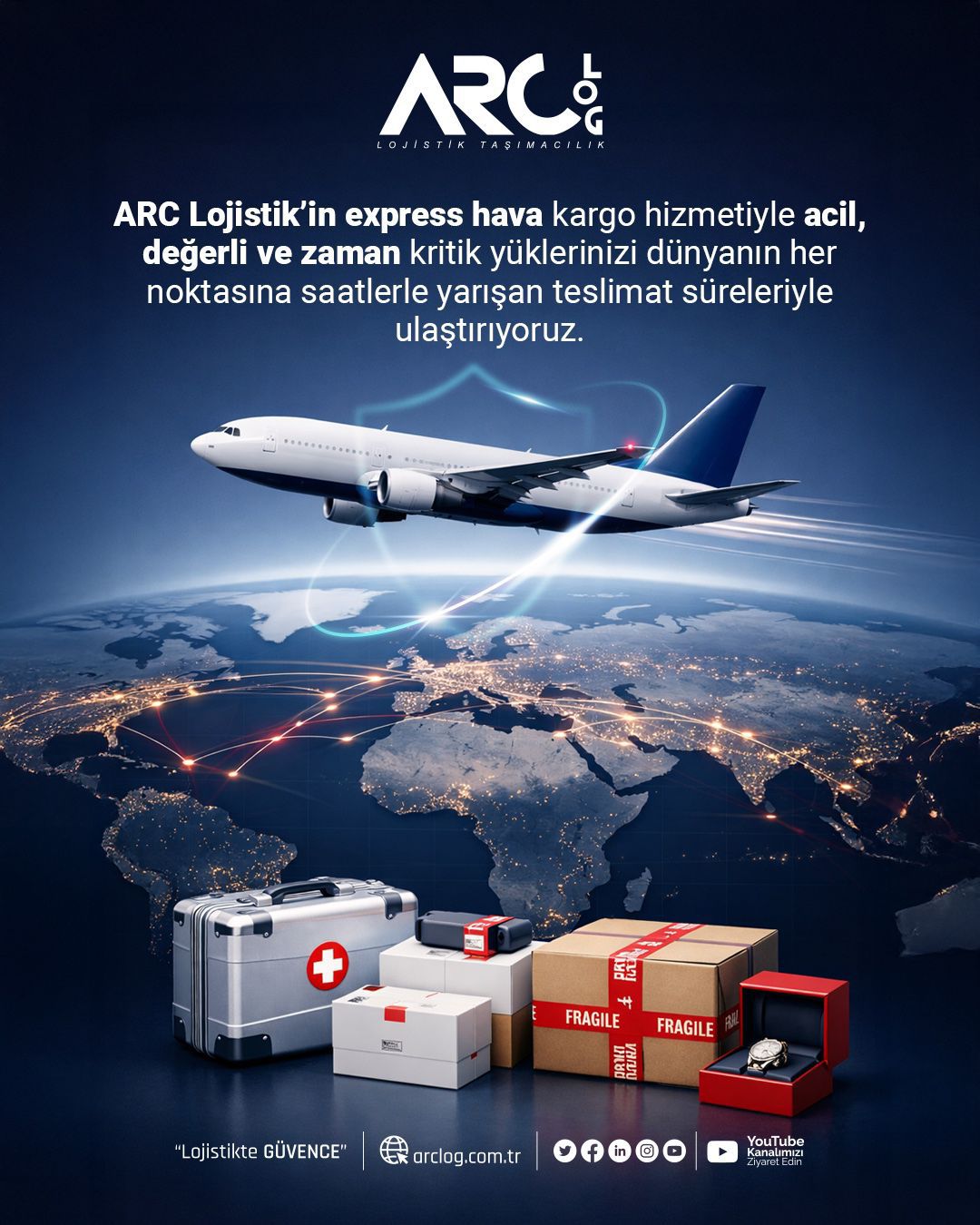 Express Hava Kargo Hizmetiyle Dünyanı Her Noktasına