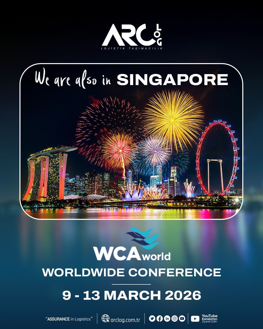 Biz de Singapur'dayız